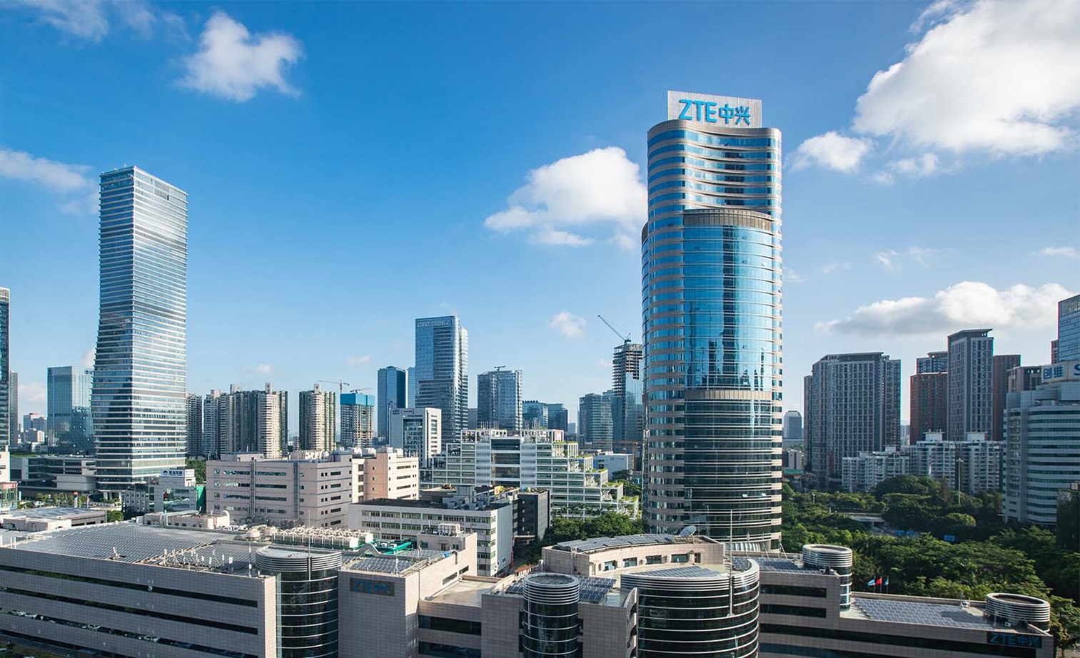 中兴通讯大厦园区园林景观